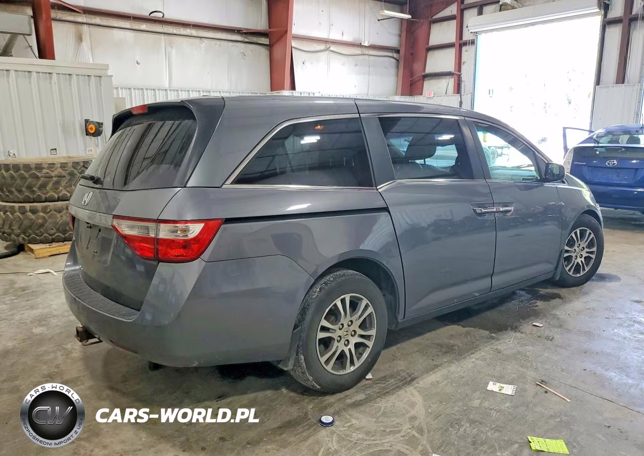 2012 Honda Odyssey Exl VIN:5FNRL5H64CB019791 - 3