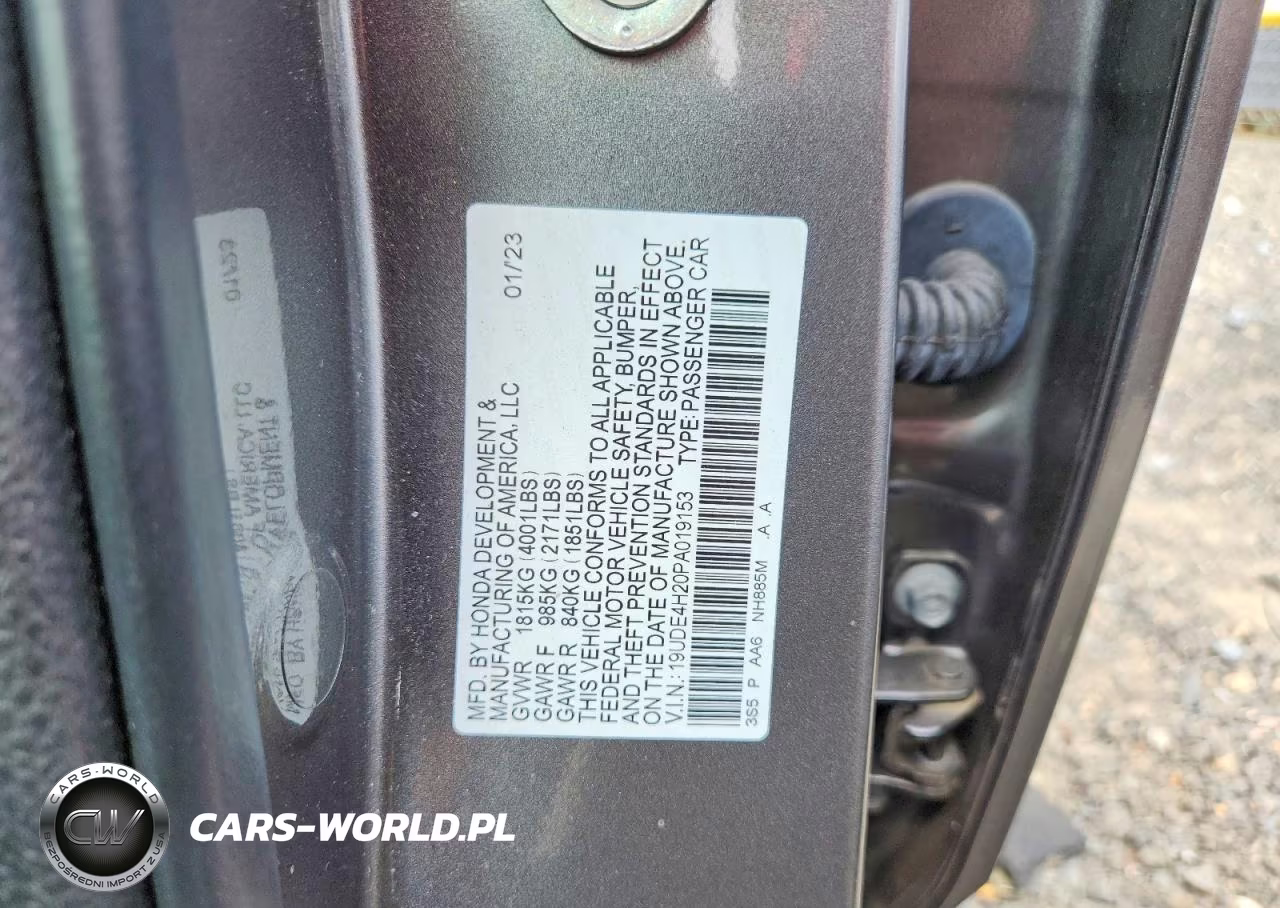 2023 Acura Integra VIN:19UDE4H20PA019153 - 12