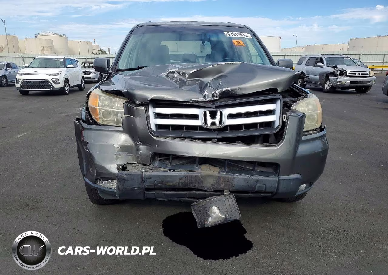 2007 Honda Pilot Exl VIN:2HKYF18757H523004 - 5