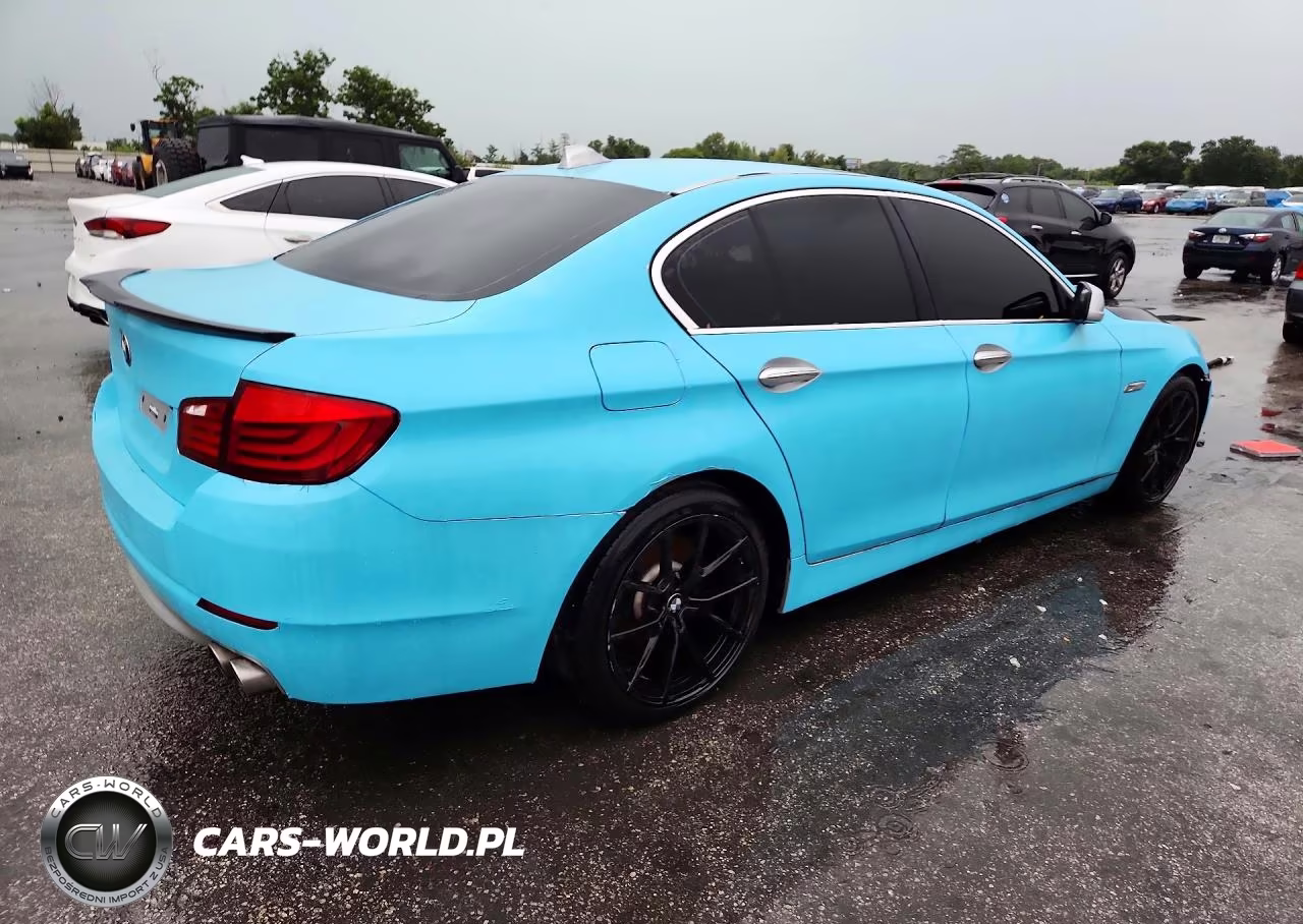 2011 BMW 550 I VIN:WBAFR9C53BC757470 - 3