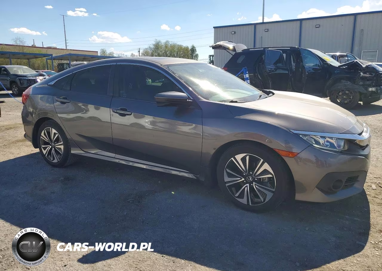 2018 Honda Civic Ex VIN:JHMFC1F35JX001757 - 4