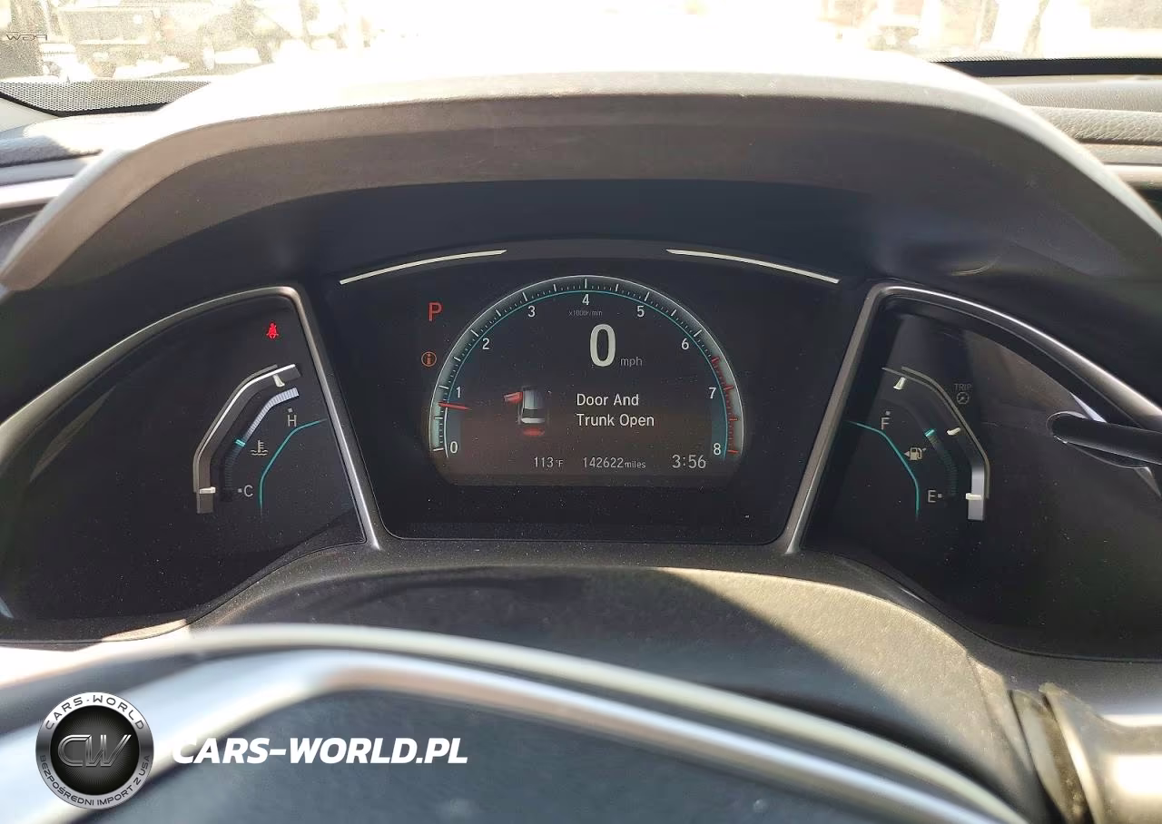2018 Honda Civic Ex VIN:JHMFC1F35JX001757 - 9