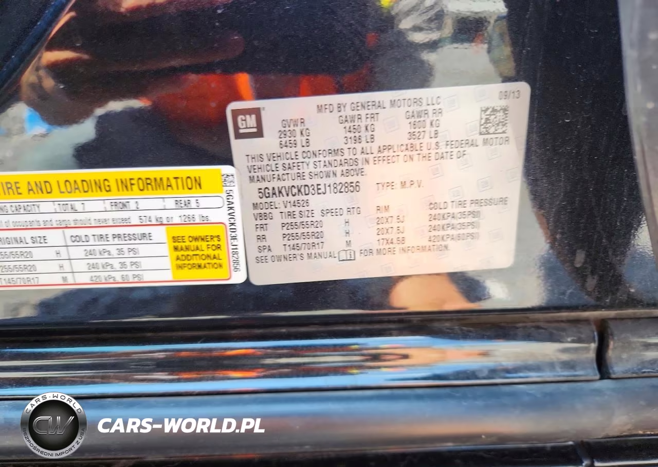2014 Buick Enclave VIN:5GAKVCKD3EJ182856 - 12