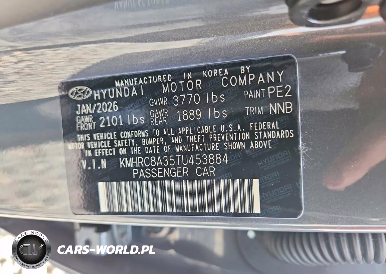 2026 Hyundai Venue Sel VIN:KMHRC8A35TU453884 - 13