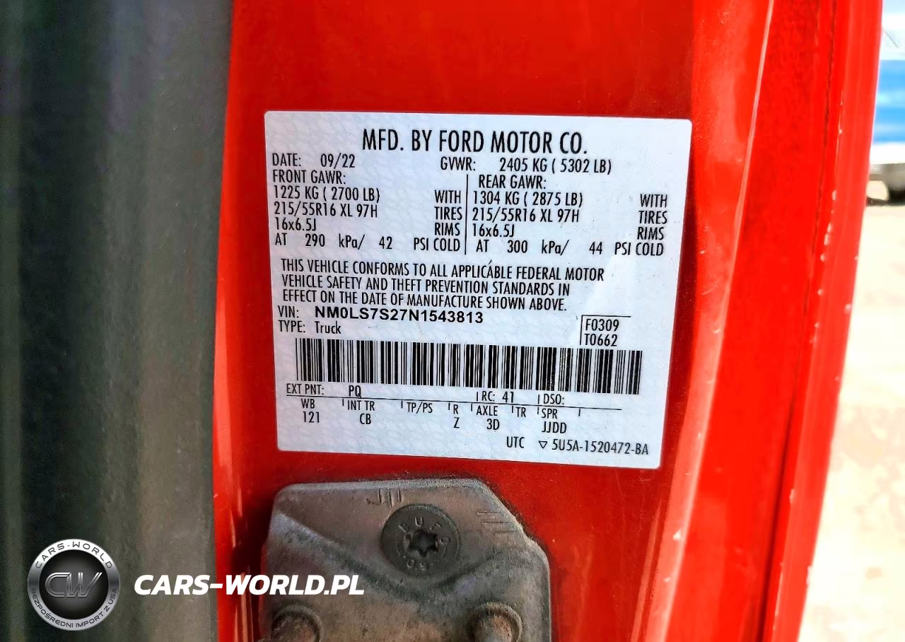 2022 Ford Transit Connect Xl VIN:NM0LS7S27N1543813 - 13