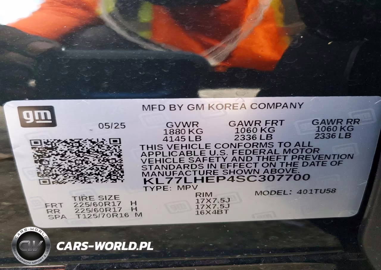 2025 Chevrolet Trax 1Lt VIN:KL77LHEP4SC307700 - 14