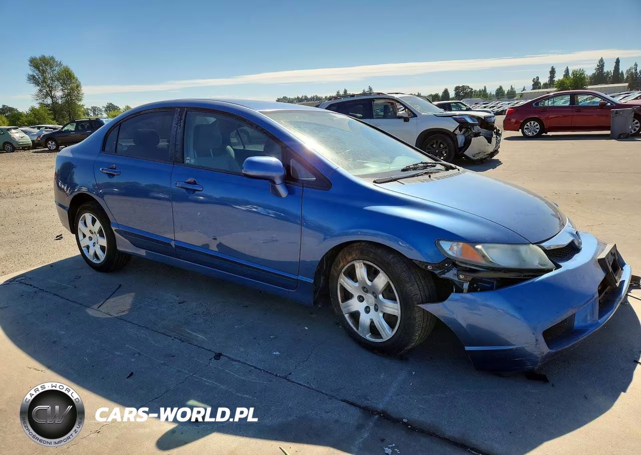 2010 Honda Civic Lx VIN:19XFA1F5XAE013251 - 4