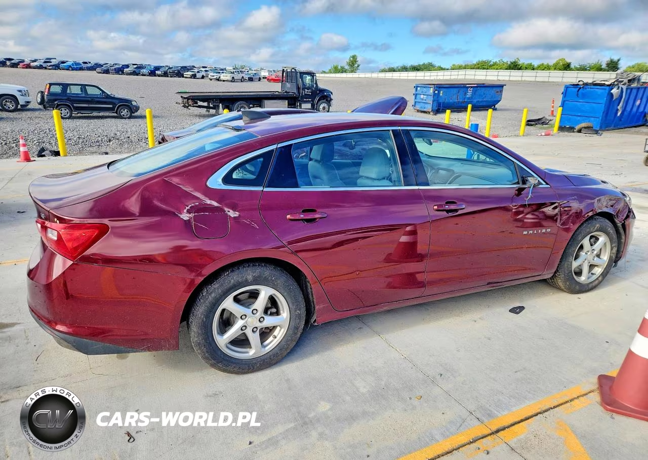 2016 Chevrolet Malibu Ls VIN:1G1ZB5ST9GF177927 - 3
