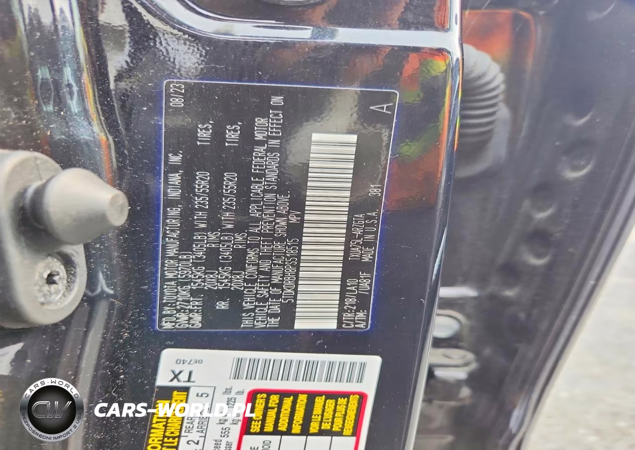 2023 Toyota Highlander Platinum VIN:5TDKDRBH8PS518515 - 13