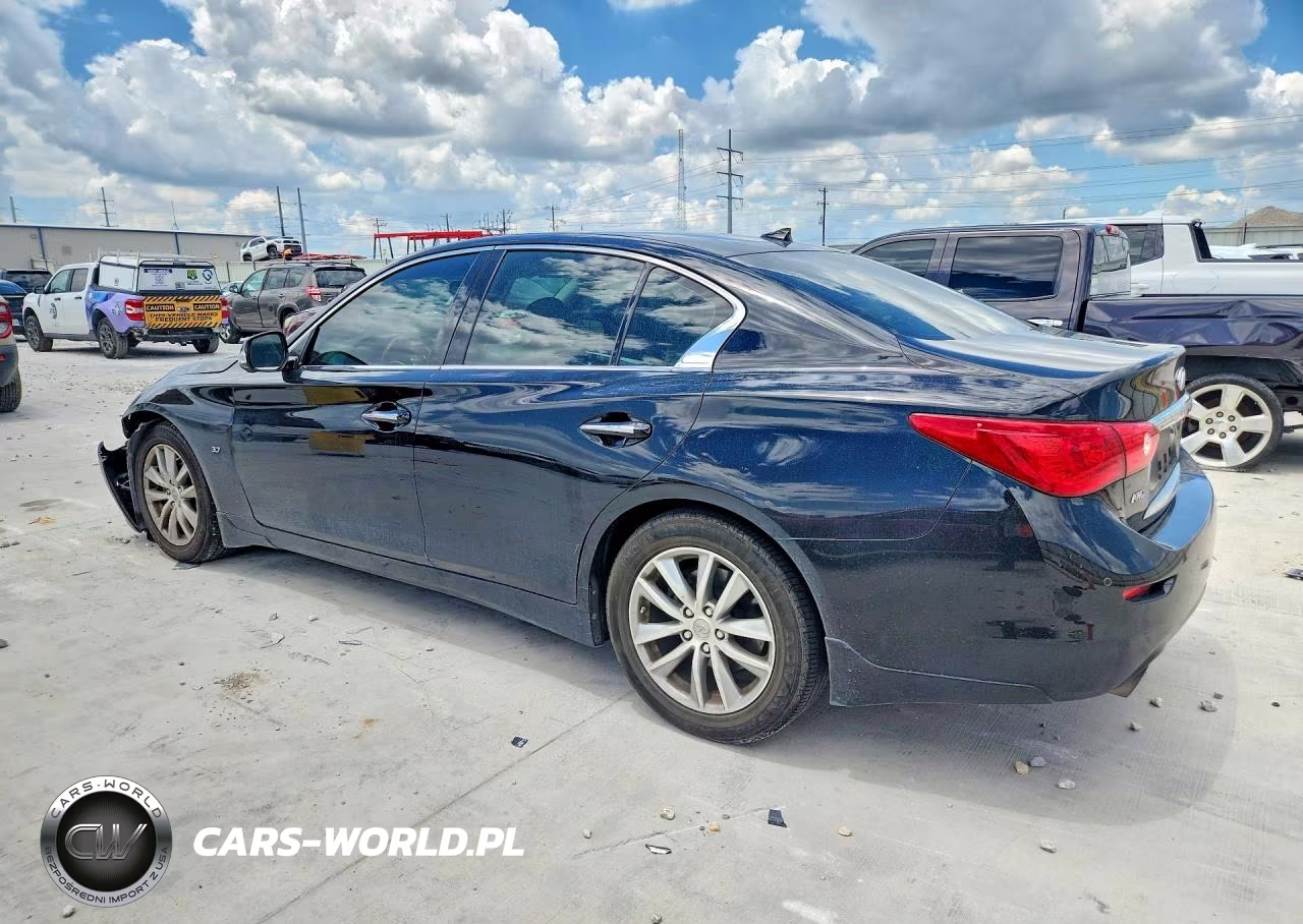 2015 Infiniti Q50 VIN:JN1BV7ARXFM405125 - 2