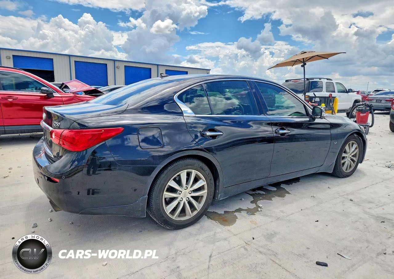 2015 Infiniti Q50 VIN:JN1BV7ARXFM405125 - 3