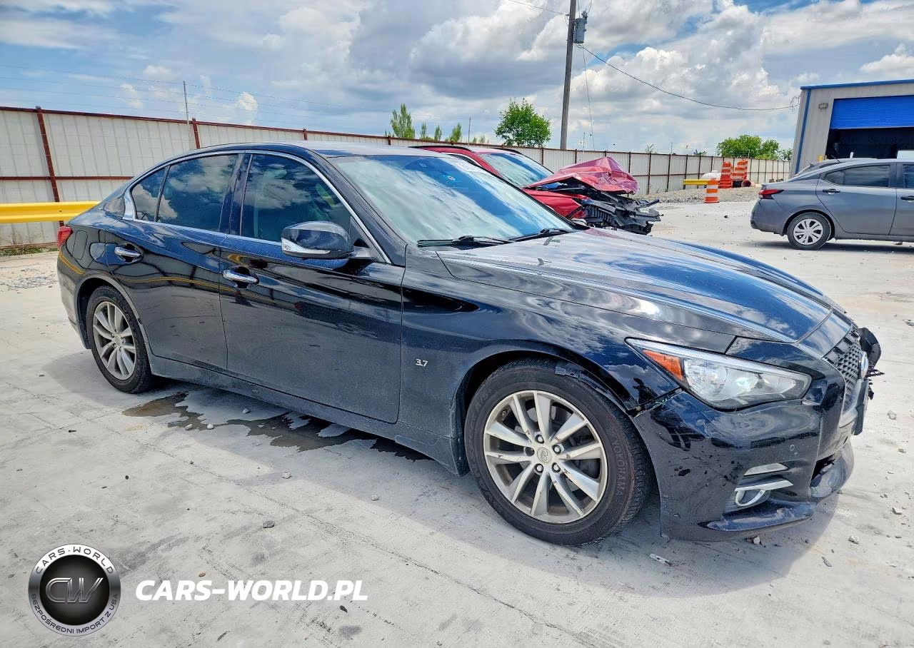 2015 Infiniti Q50 VIN:JN1BV7ARXFM405125 - 4