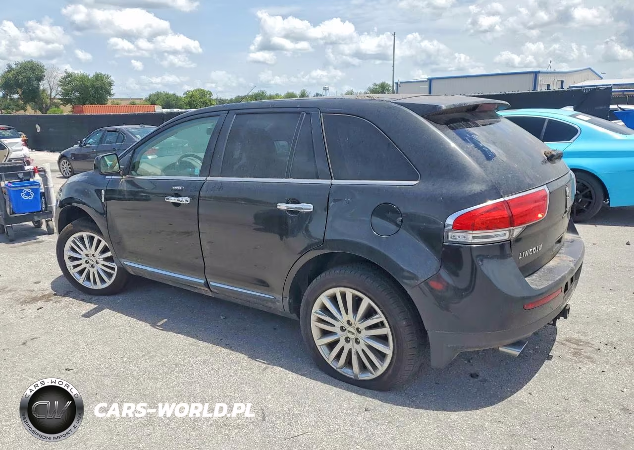 2011 Lincoln Mkx VIN:2LMDJ6JK2BBJ12804 - 2