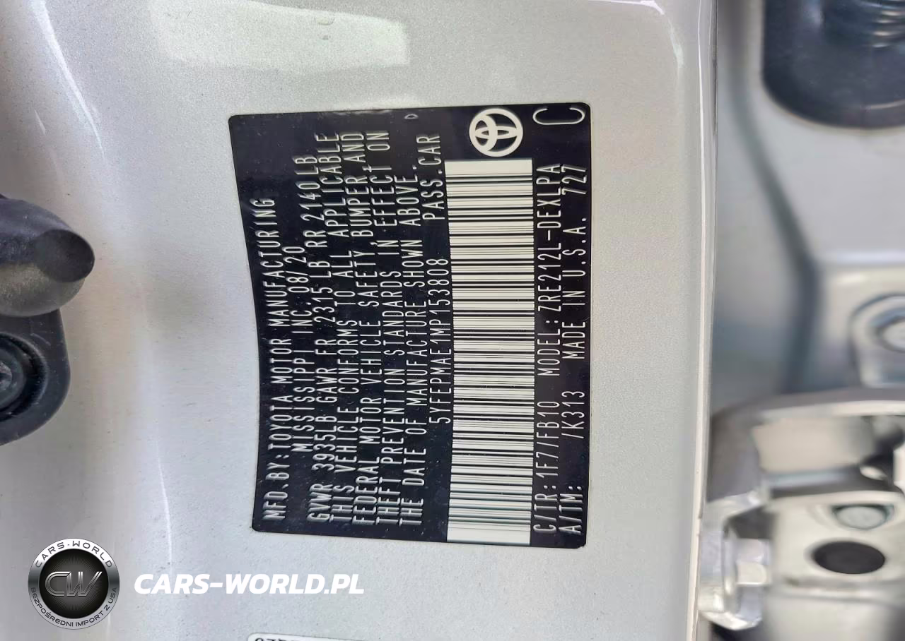 2021 Toyota Corolla Le VIN:5YFEPMAE1MP153808 - 13