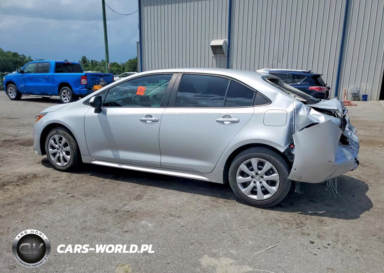 2021 Toyota Corolla Le VIN:5YFEPMAE1MP153808 - 2