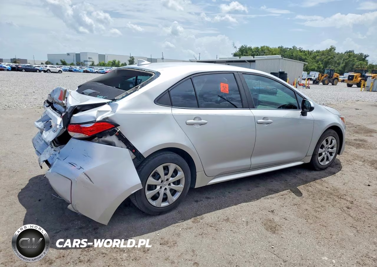 2021 Toyota Corolla Le VIN:5YFEPMAE1MP153808 - 3