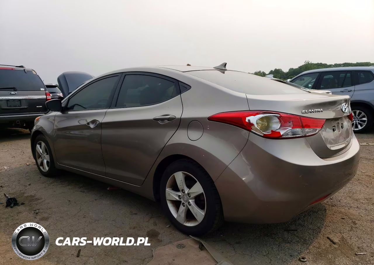 2012 Hyundai Elantra Gls VIN:5NPDH4AE9CH108880 - 2