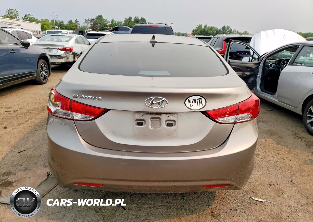 2012 Hyundai Elantra Gls VIN:5NPDH4AE9CH108880 - 6