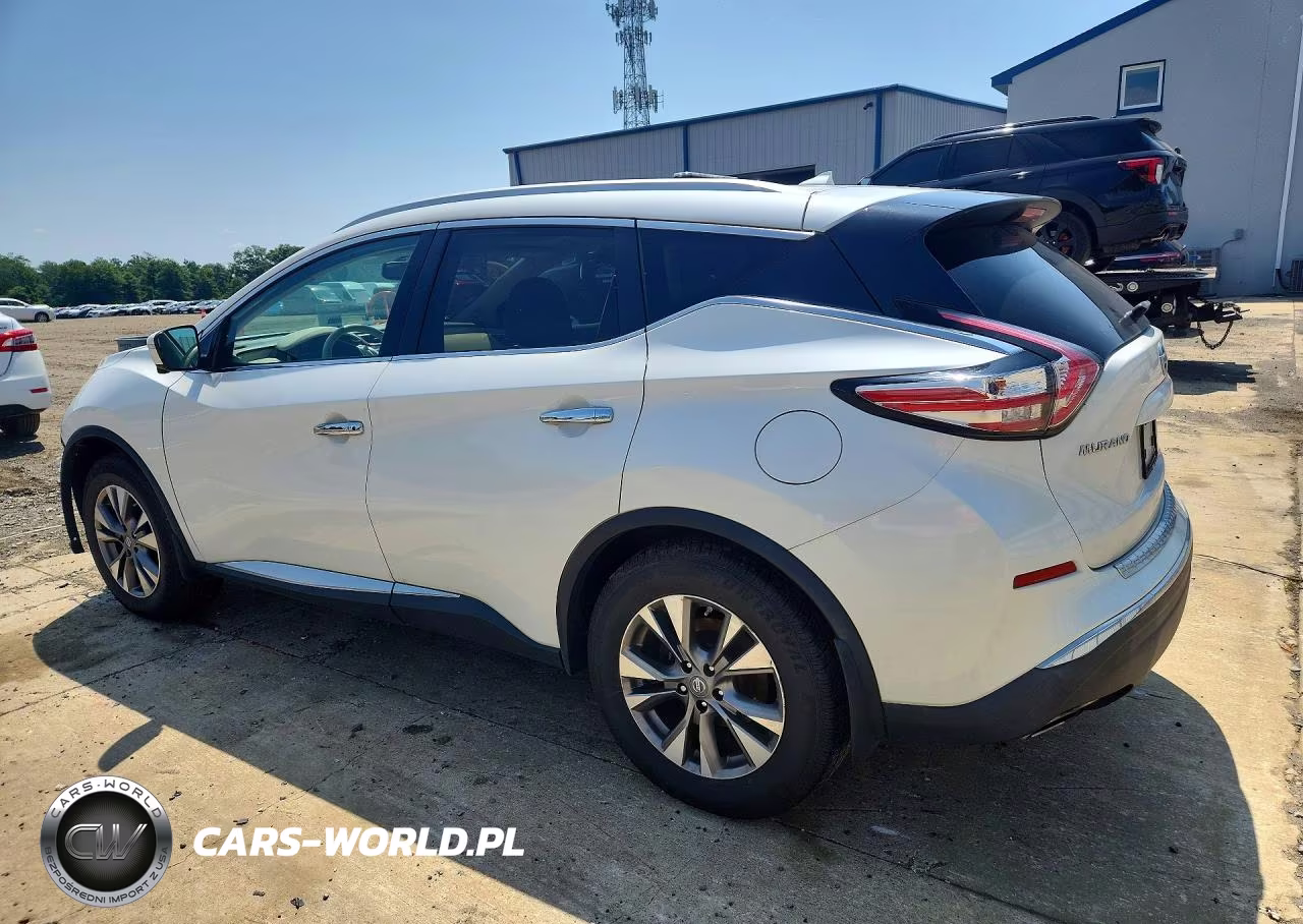 2015 Nissan Murano Sl VIN:5N1AZ2MH4FN226846 - 2