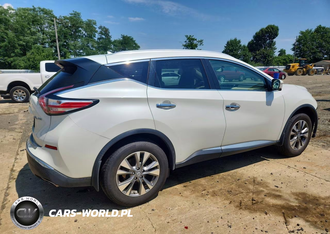 2015 Nissan Murano Sl VIN:5N1AZ2MH4FN226846 - 3