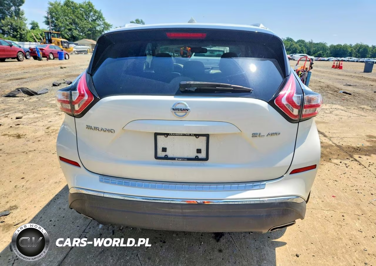 2015 Nissan Murano Sl VIN:5N1AZ2MH4FN226846 - 6