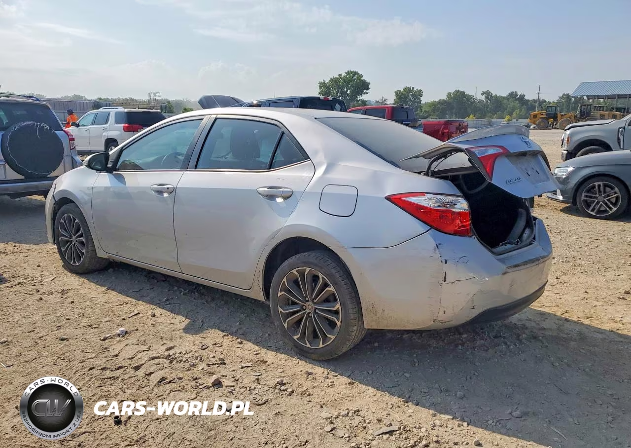 2016 Toyota Corolla S Plus VIN:5YFBURHE9GP433656 - 2