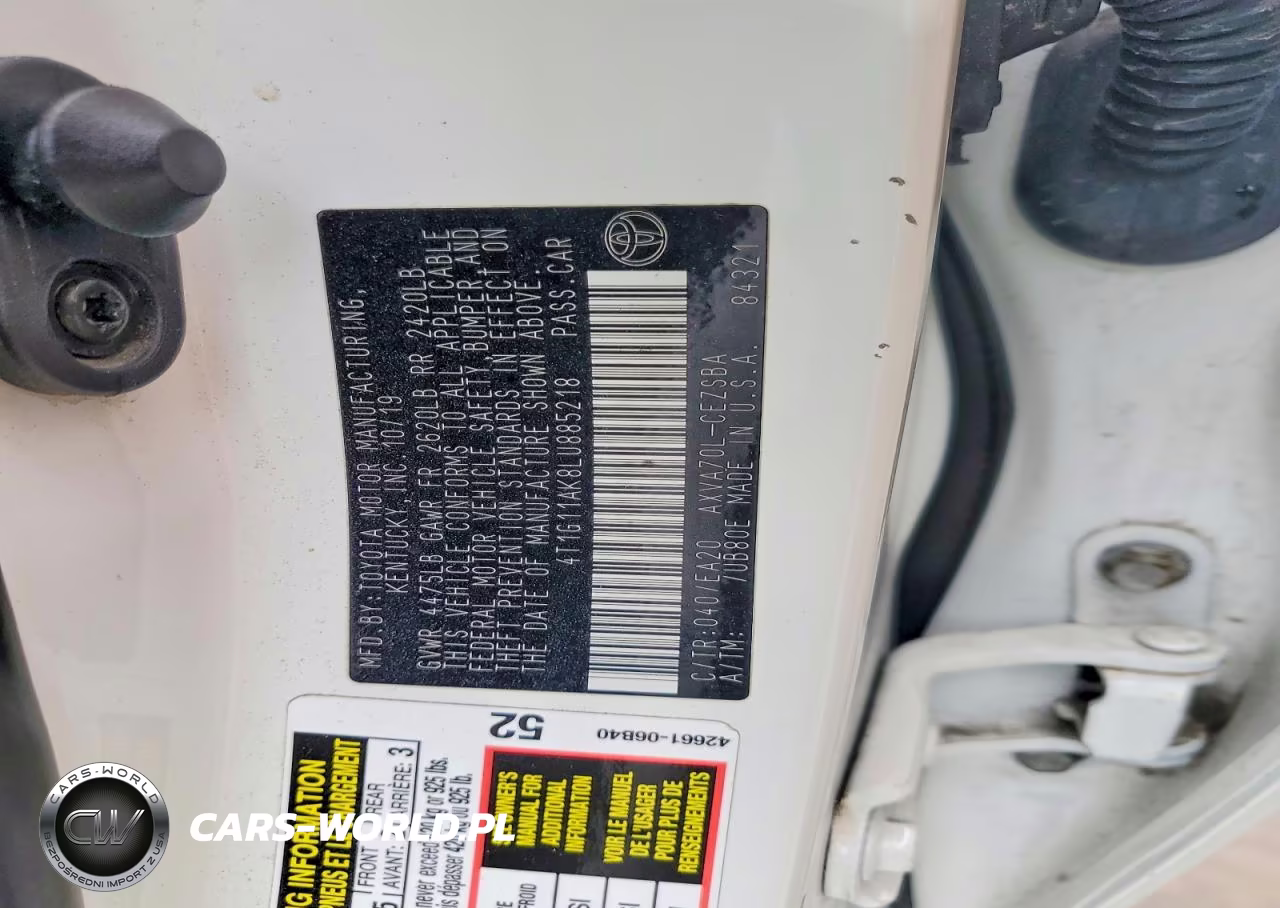 2020 Toyota Camry Se VIN:4T1G11AK8LU885218 - 13