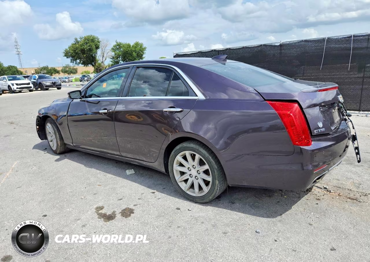 2015 Cadillac Cts VIN:1G6AP5SX7F0117450 - 2