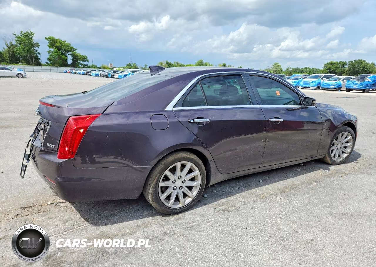 2015 Cadillac Cts VIN:1G6AP5SX7F0117450 - 3