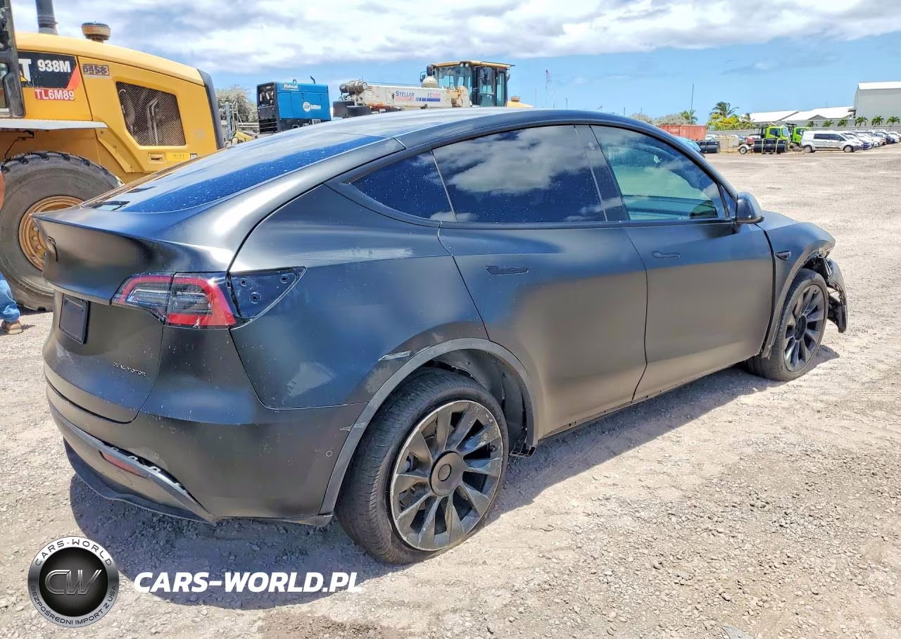 2022 Tesla Model Y VIN:7SAYGDEE2NF445815 - 3
