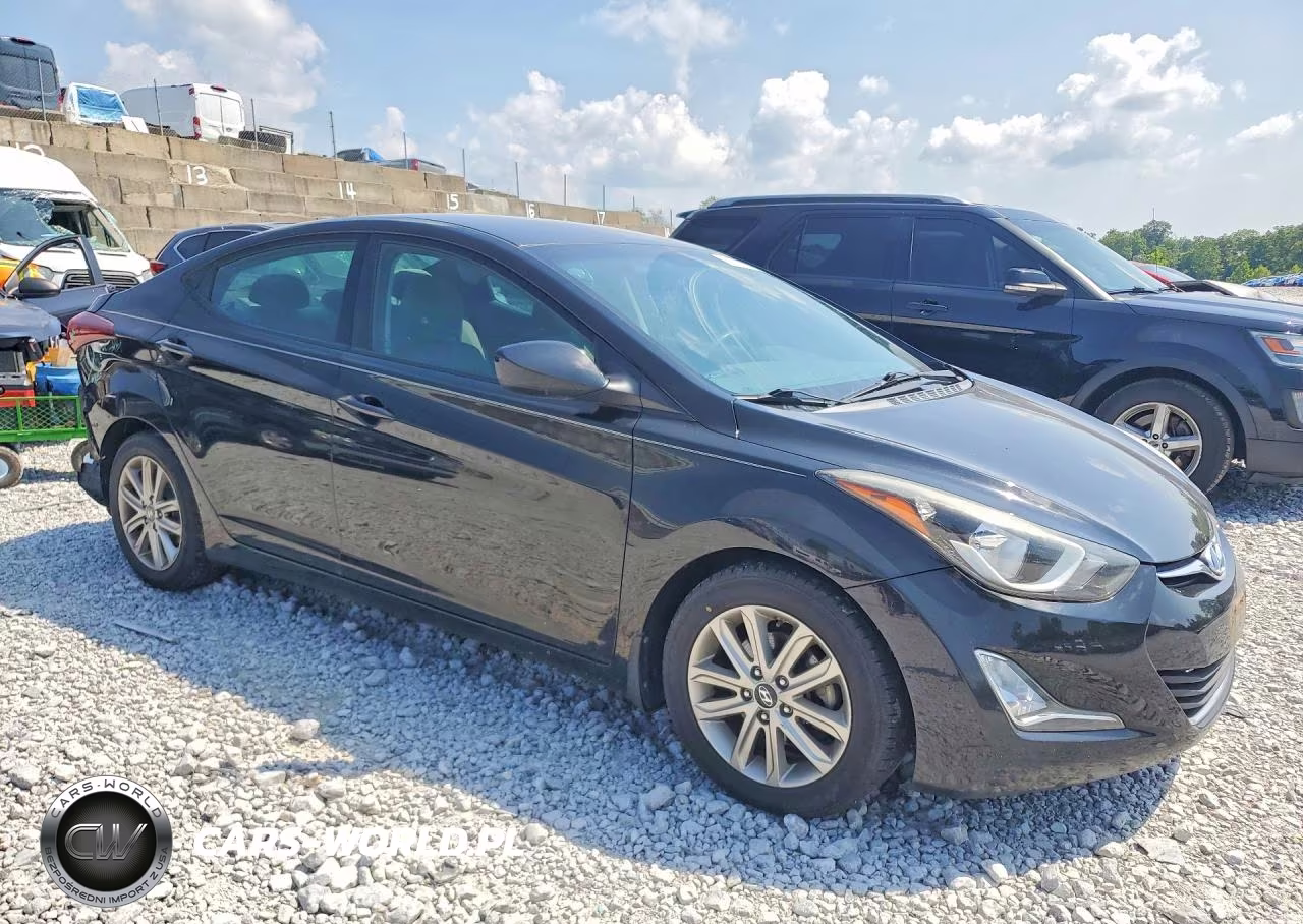 2015 Hyundai Elantra Se VIN:5NPDH4AE0FH560057 - 4