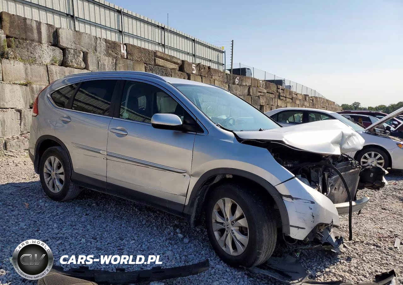 2013 Honda Cr-V Exl VIN:2HKRM4H71DH646810 - 4