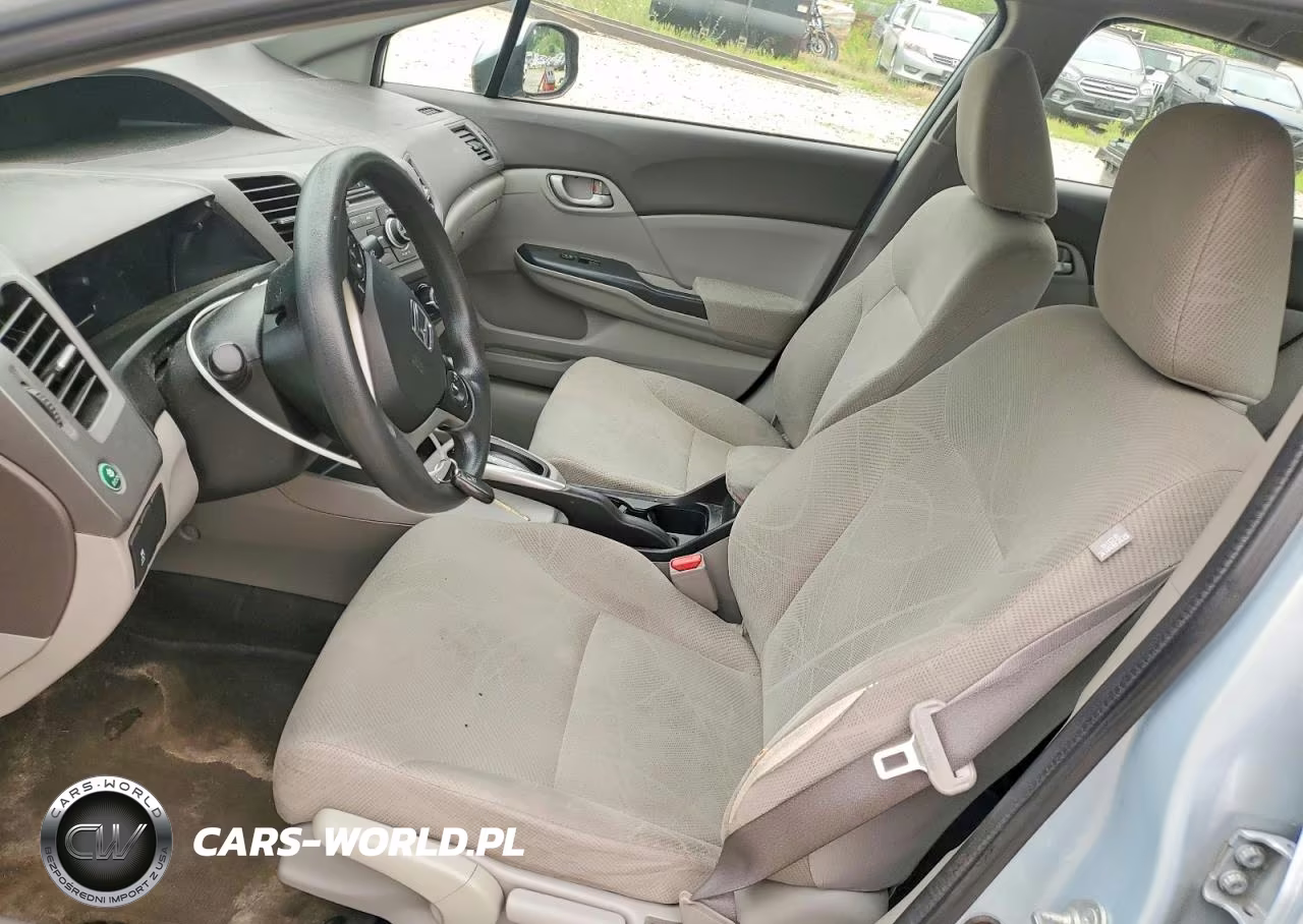 2012 Honda Civic Lx VIN:2HGFB2F59CH592468 - 7