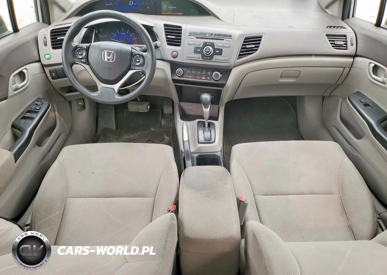2012 Honda Civic Lx VIN:2HGFB2F59CH592468 - 8