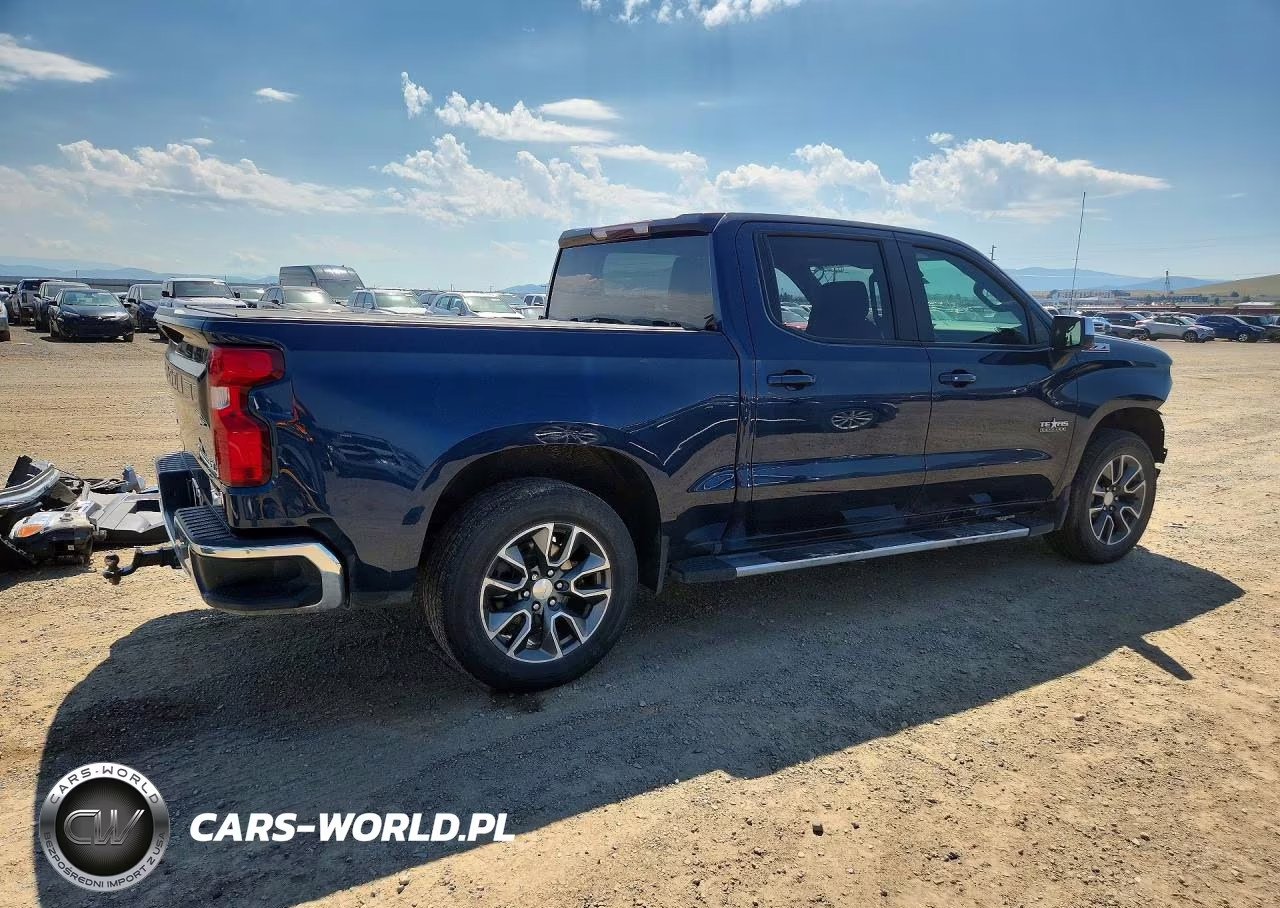 2022 Chevrolet Silverado K1500 Lt VIN:3GCUDDET6NG673300 - 3