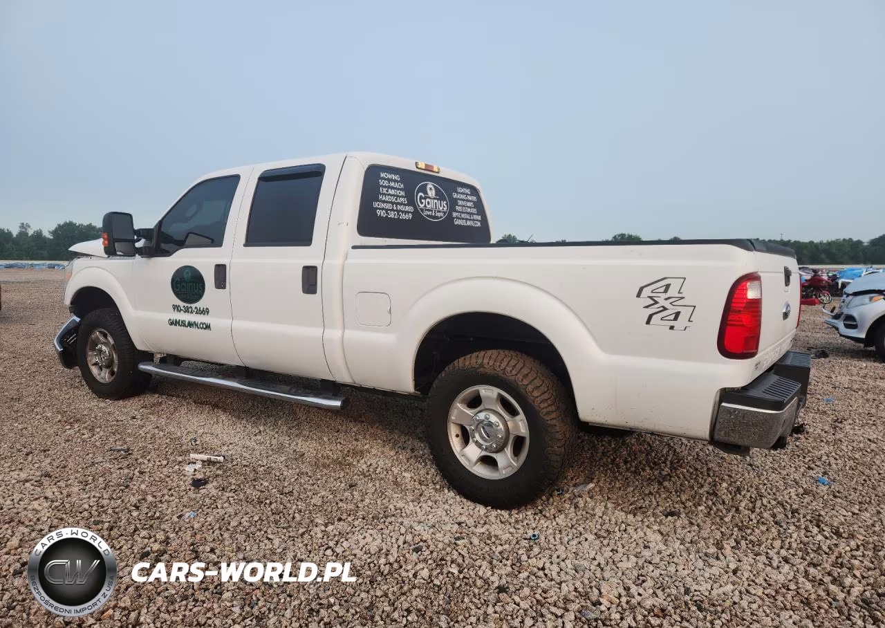 2016 Ford F250 Super Duty VIN:1FT7W2B69GED14236 - 2