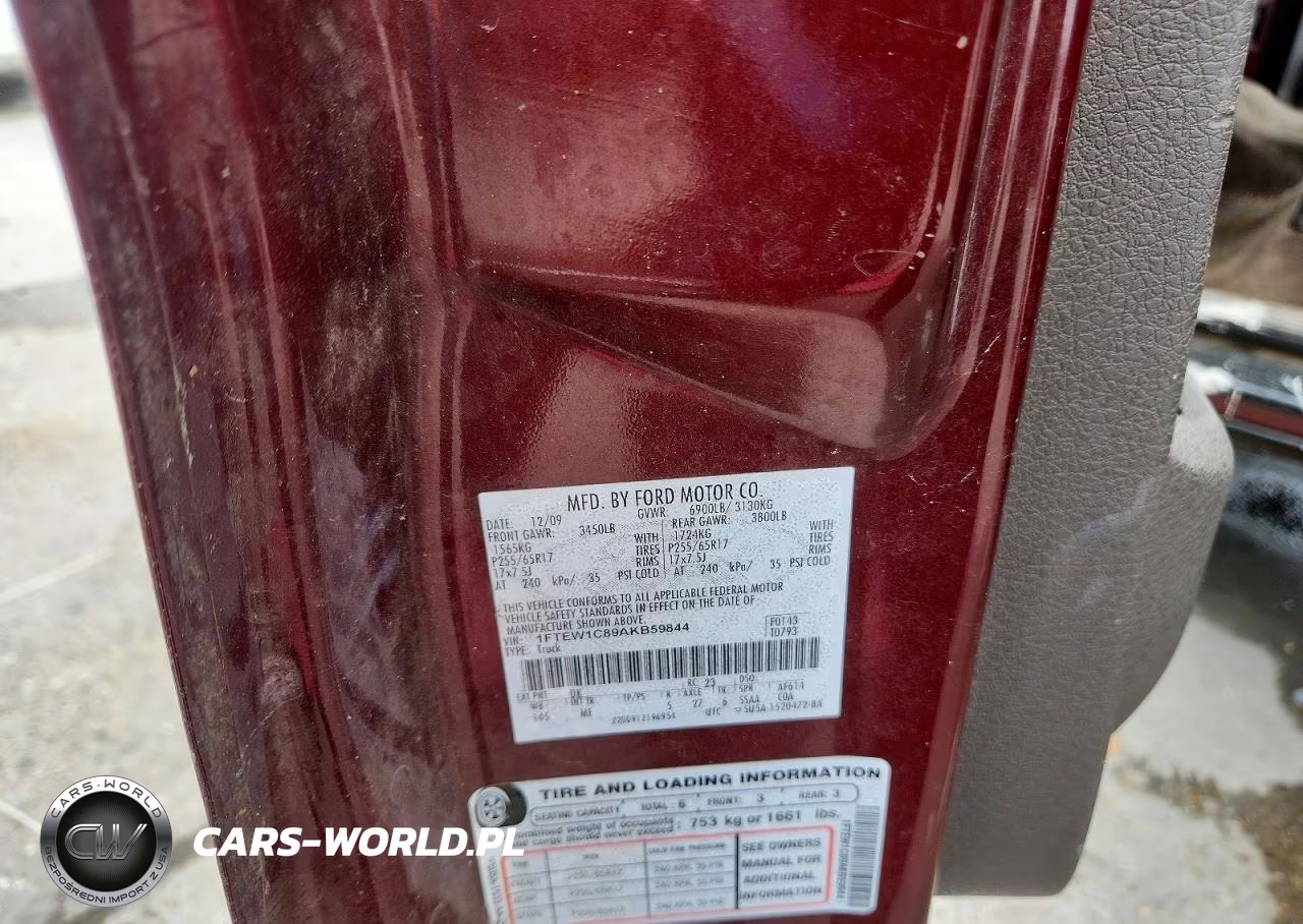 2010 Ford F150 Supercrew VIN:1FTEW1C89AKB59844 - 12