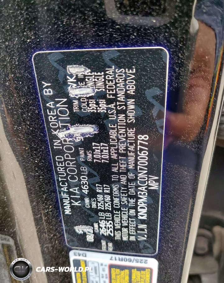 2022 Kia Sportage Lx VIN:KNDPM3AC0N7006778 - 13