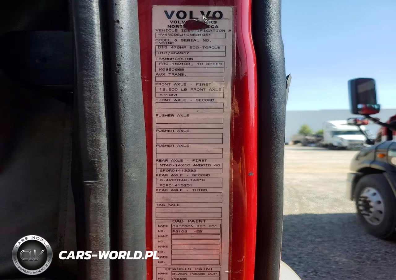 2012 Volvo Vnl Semi Truck VIN:4V4NC9EJ1CN531951 - 12