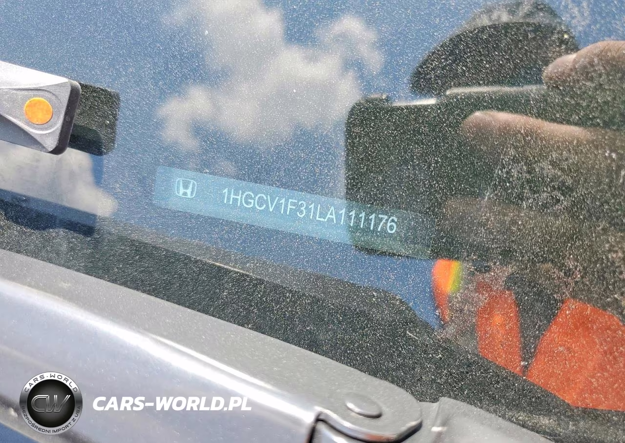2020 Honda Accord Sport VIN:1HGCV1F31LA111176 - 12
