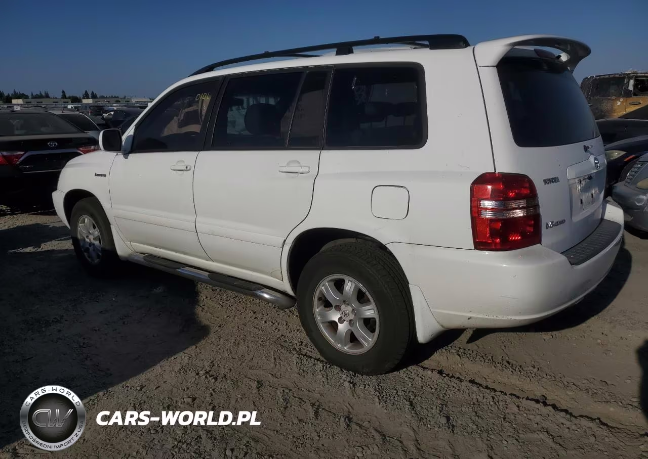 2001 Toyota Highlander VIN:JTEHF21A510019628 - 2