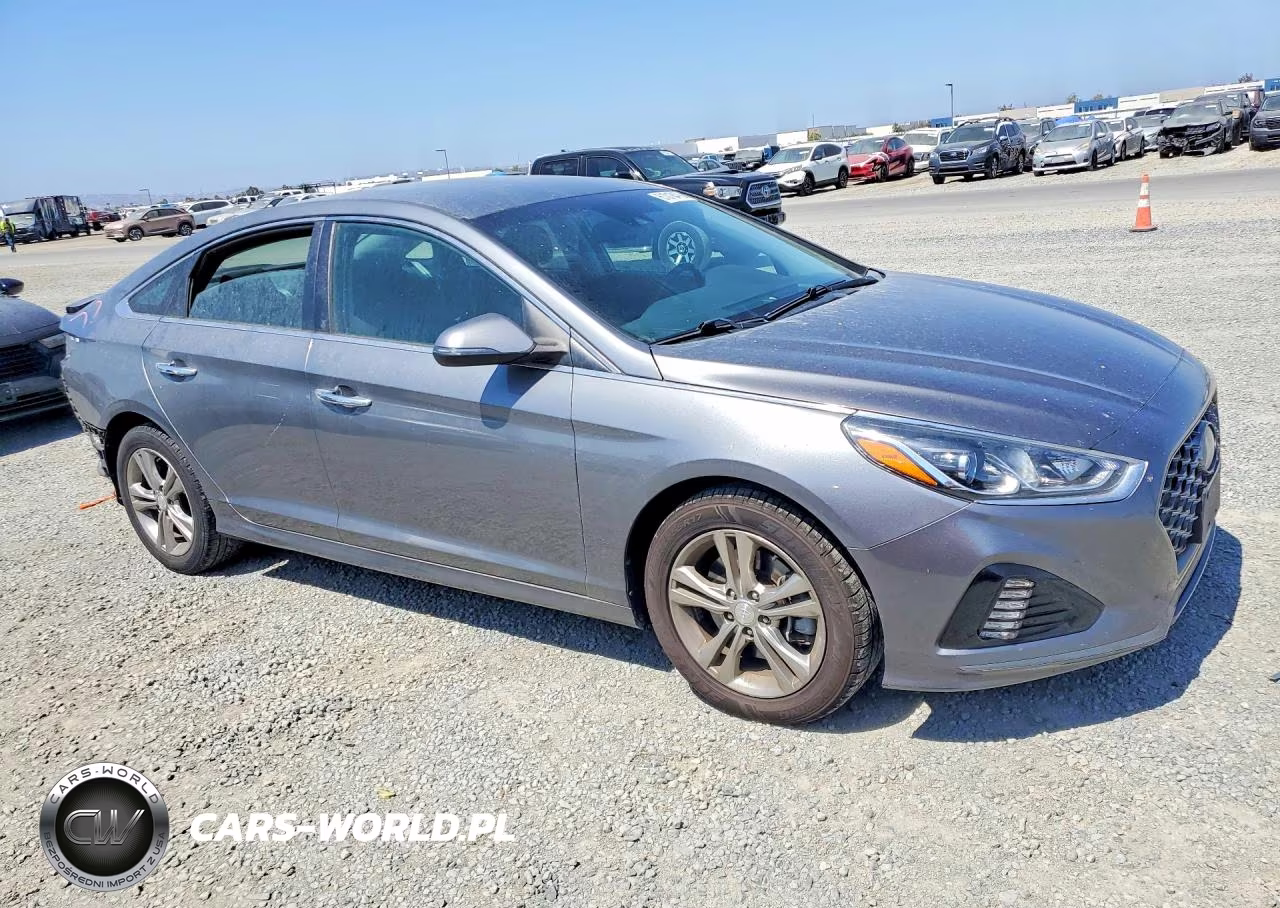 2019 Hyundai Sonata Sel VIN:5NPE34AF8KH768144 - 4