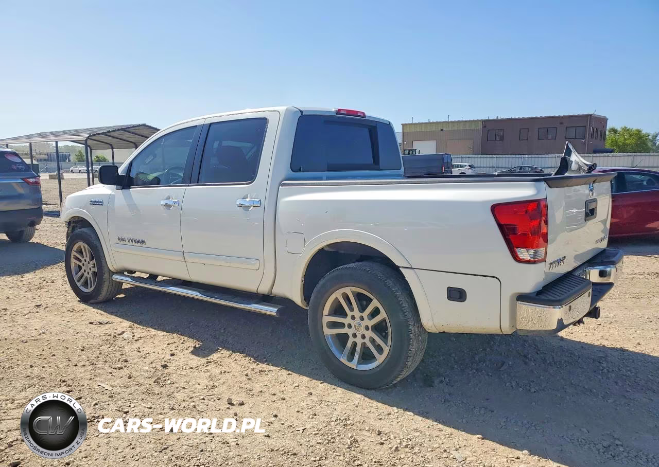 2015 Nissan Titan Sl VIN:1N6BA0EC8FN504099 - 2