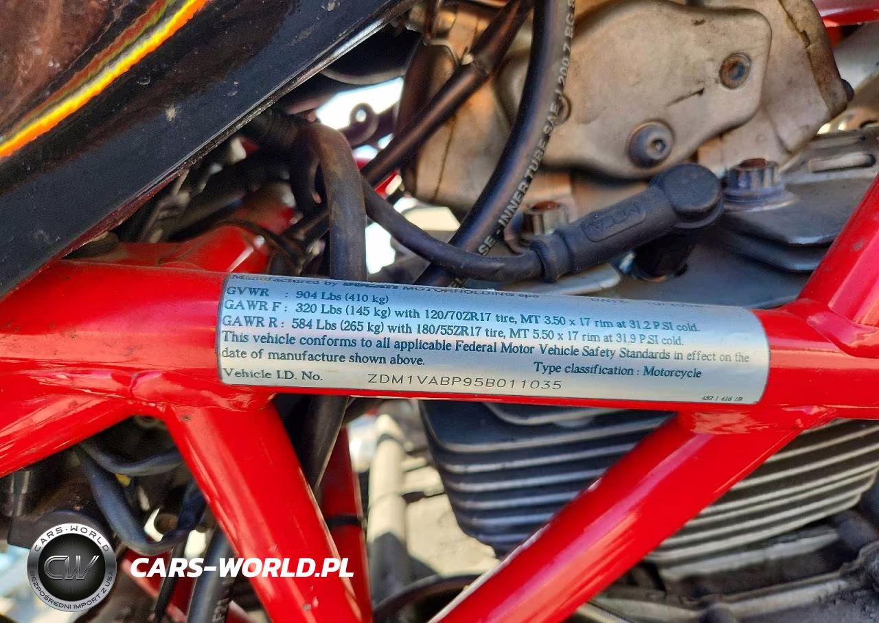 2005 Ducati Multistrada 1000 Ds VIN:ZDM1VABP95B011035 - 9