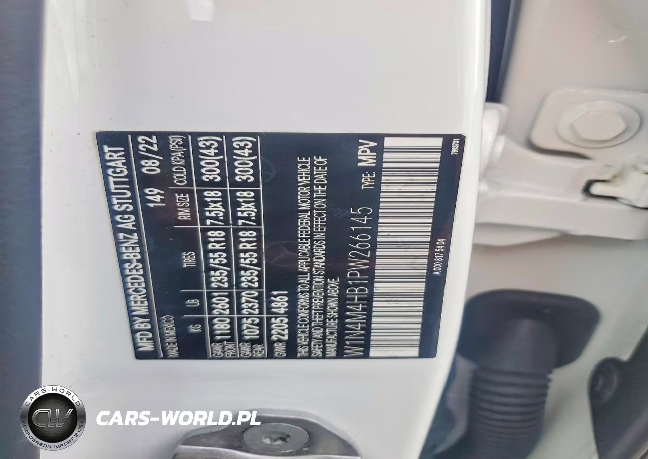 2023 Mercedes-Benz Glb 250 4Matic VIN:W1N4M4HB1PW266145 - 12
