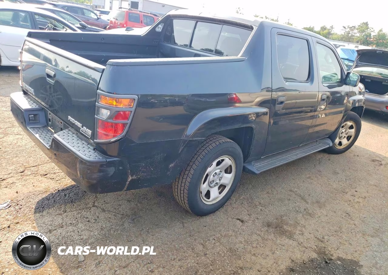 2008 Honda Ridgeline Rt VIN:2HJYK16298H527694 - 3
