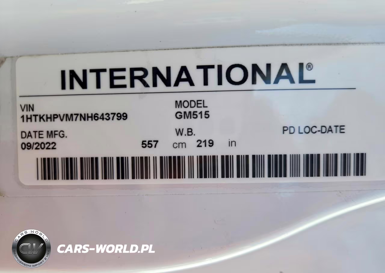 2022 Chevrolet Silverado Rollback Truck VIN:1HTKHPVM7NH643799 - 13