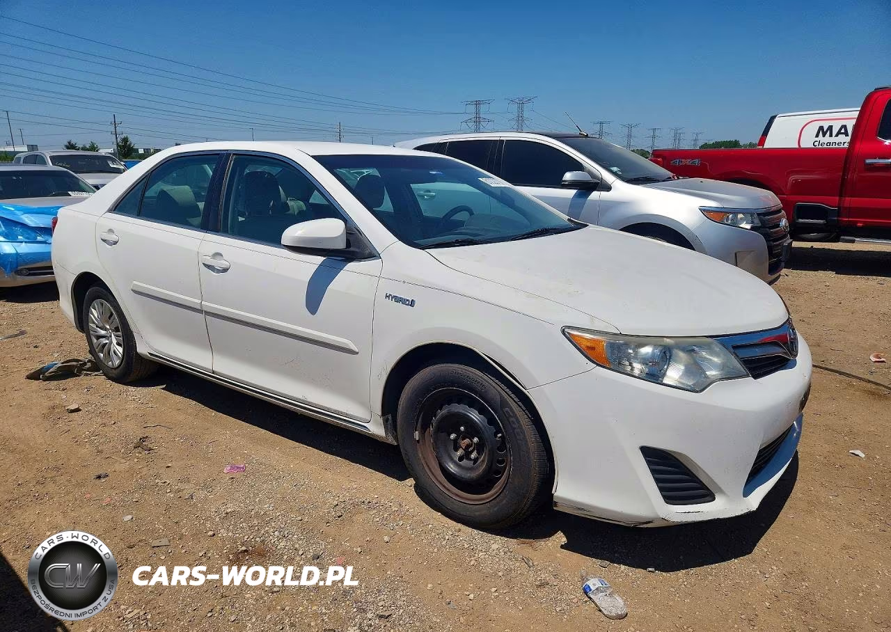2013 Toyota Camry Hybrid Le VIN:4T1BD1FK7DU081195 - 4