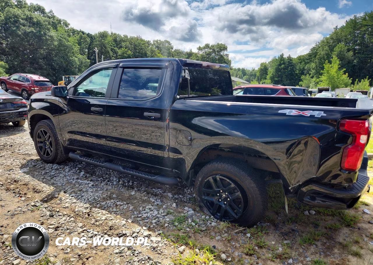 2021 Chevrolet Silverado K1500 Custom VIN:1GCPYBEK1MZ345410 - 2
