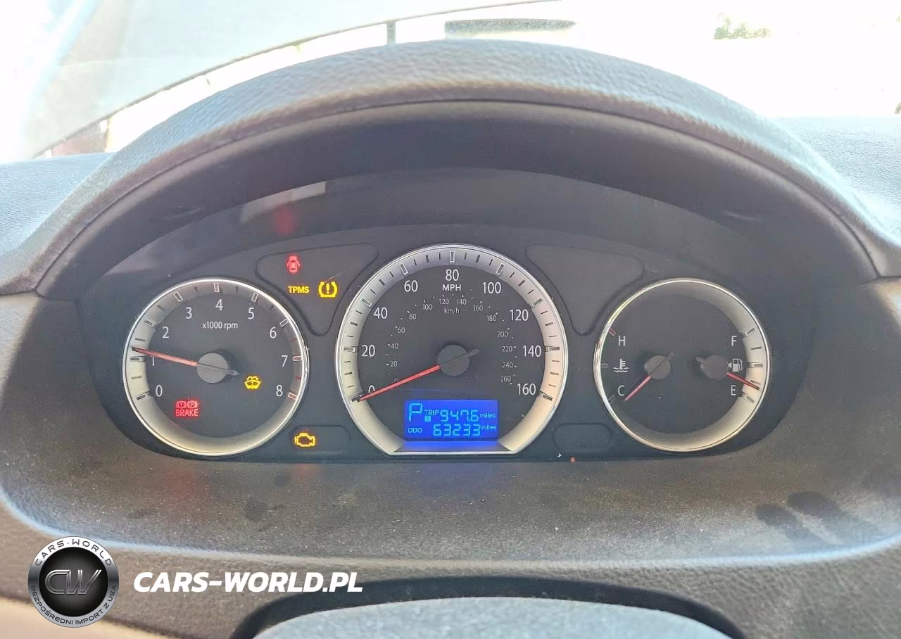 2009 Hyundai Sonata Gls VIN:5NPET46F49H451965 - 9